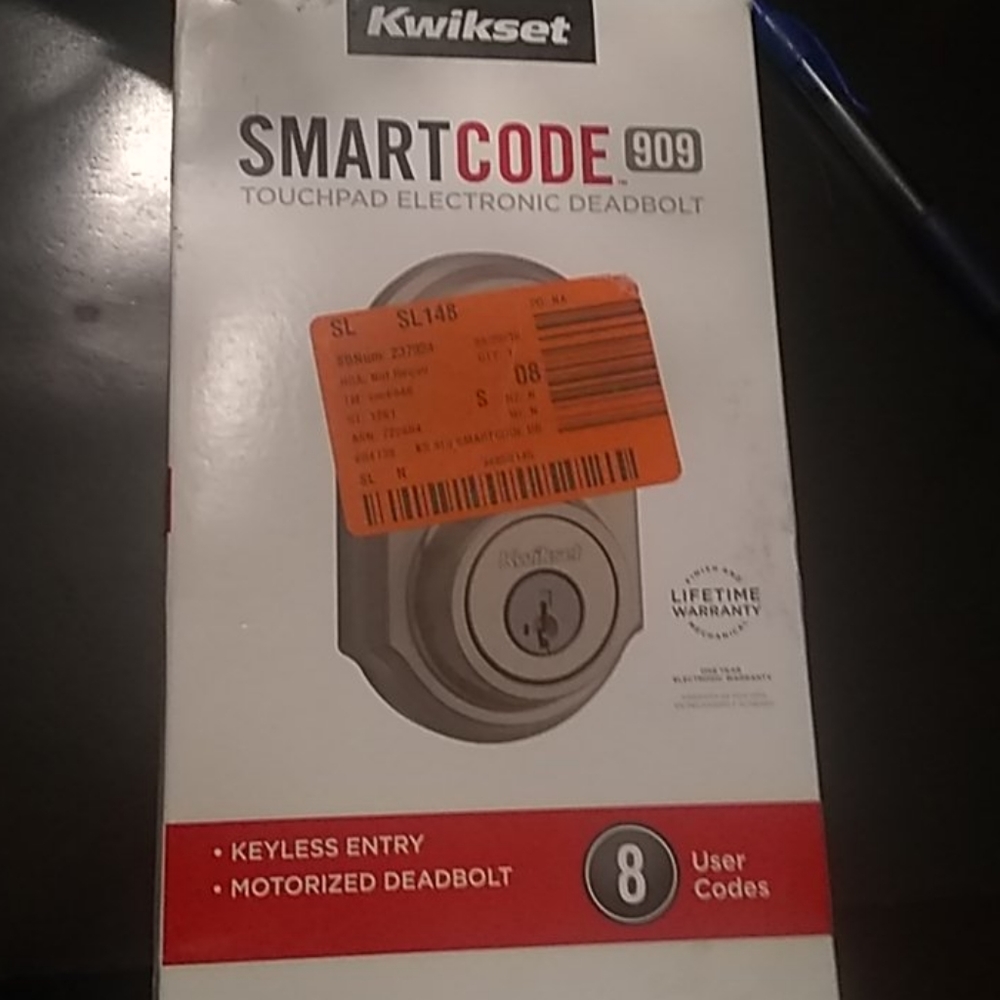 Touchpad Electronic Deadbolt